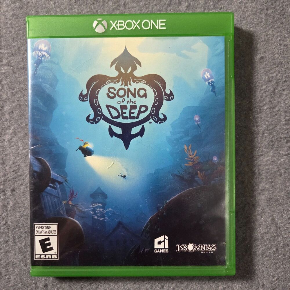Song of the Deep Xbox One Complete In Box Insomniac Games CI Games
